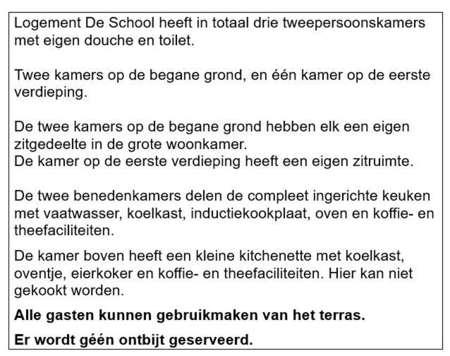 Logement De School ミデルブルグ エクステリア 写真